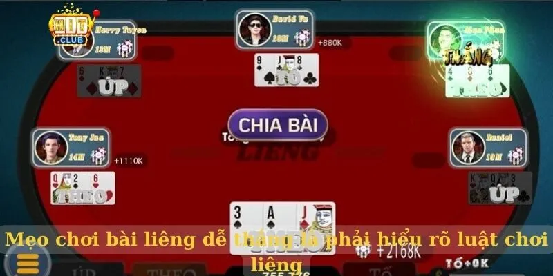 Mẹo chơi bài liêng dễ thắng là phải hiểu rõ luật chơi liêng